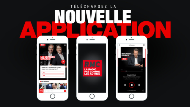 Une nouvelle application pour RMC Une nouvelle application pour RMC