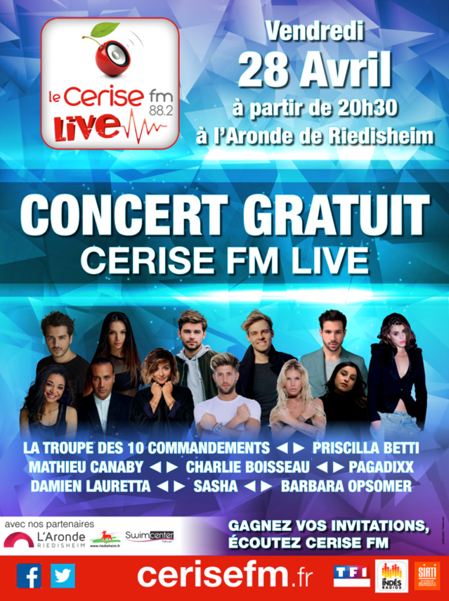 Cerise FM organise un Cerise FM Live Cerise FM organise un Cerise FM Live