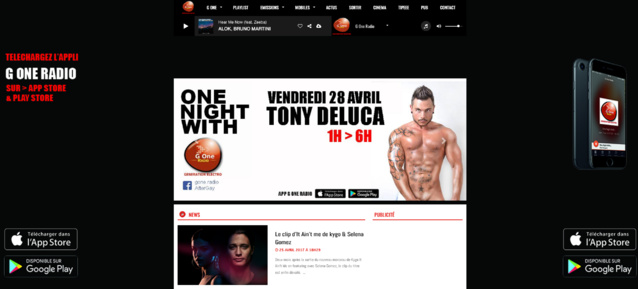 G One Radio se dote d’un nouveau site web