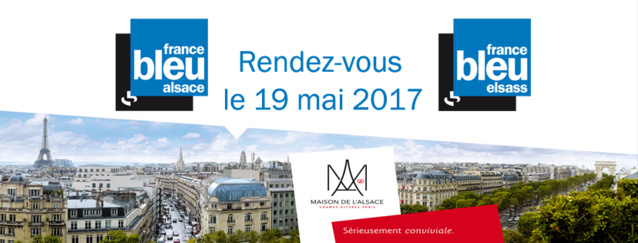 France Bleu Alsace en direct de la Maison de l’Alsace France Bleu Alsace en direct de la Maison de l’Alsace