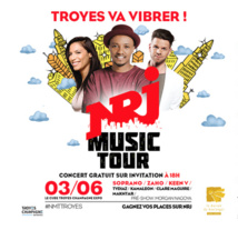 Le NRJ Music Tour fait étape à Troyes Le NRJ Music Tour fait étape à Troyes