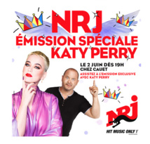La chanteuse Katy Perry chez Cauet sur NRJ La chanteuse Katy Perry chez Cauet sur NRJ