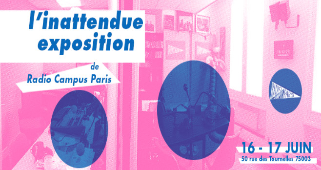 Radio Campus Paris organise une expo "inattendue"