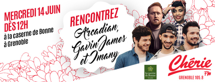 Chérie FM : un concert "Pop Love" à Grenoble Chérie FM : un concert "Pop Love" à Grenoble