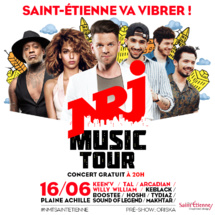Le "NRJ Music Music Tour" s'arrête à Saint-Etienne