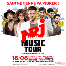 Le "NRJ Music Music Tour" s'arrête à Saint-Etienne Le "NRJ Music Music Tour" s'arrête à Saint-Etienne