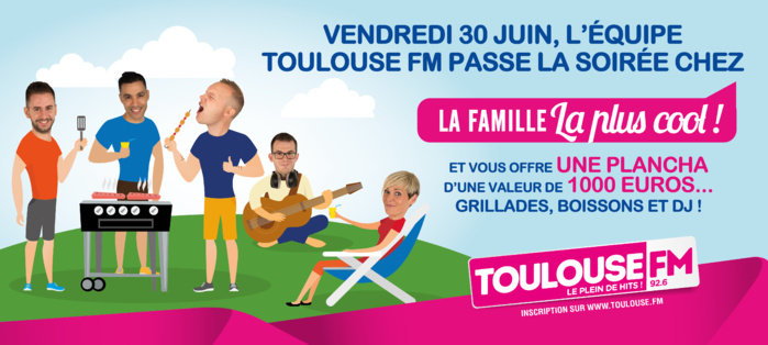 Toulouse FM part à la recherche de la famille la plus cool Toulouse FM part à la recherche de la famille la plus cool
