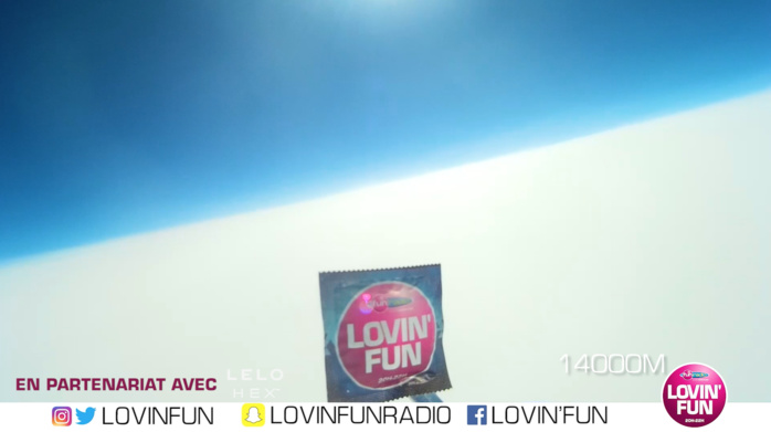 Fun Radio envoie un préservatif dans l'espace Fun Radio envoie un préservatif dans l'espace