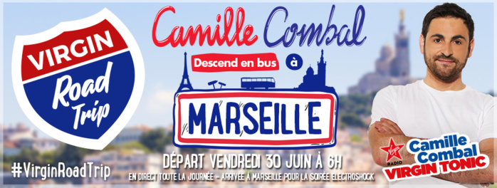 Camille Combal en direct toute une journée sur Virgin Radio Camille Combal en direct toute une journée sur Virgin Radio