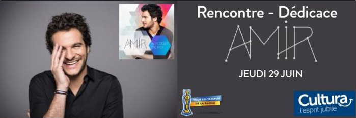 Totem organise une rencontre avec Amir Totem organise une rencontre avec Amir