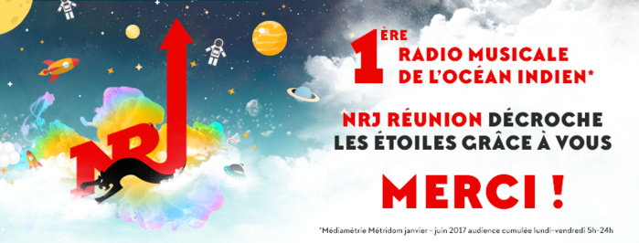 La Réunion : 548 700 auditeurs quotidiens pour NRJ Group La Réunion : 548 700 auditeurs quotidiens pour NRJ Group