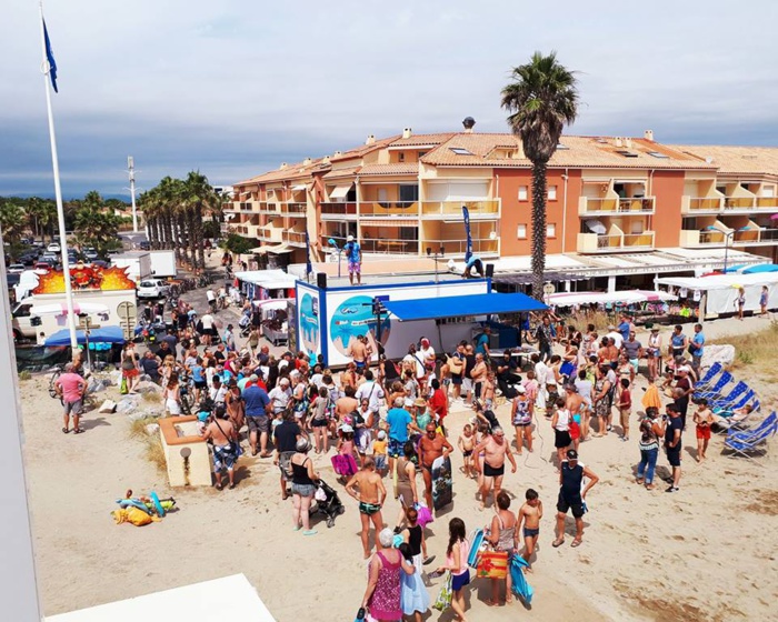 Le studio France Bleu, à Sainte-Marie-La-Mer © Fred Lienard, France Bleu Roussillon
