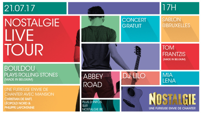 Nostalgie célèbre la Belgique en musique Nostalgie célèbre la Belgique en musique