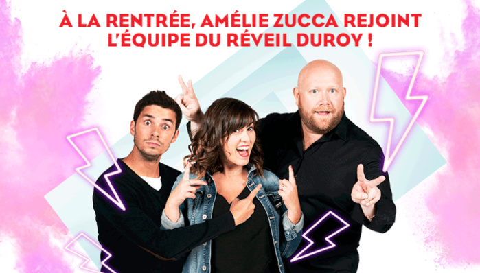 Amélie Zucca rejoint l'équipe de NRJ Belgique Amélie Zucca rejoint l'équipe de NRJ Belgique