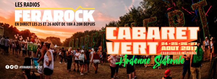 Les radios Ferarock en direct du Cabaret Vert Les radios Ferarock en direct du Cabaret Vert