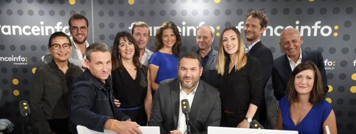 L'équipe de la matinale de franceinfo © Christophe Abramowitz L'équipe de la matinale de franceinfo © Christophe Abramowitz