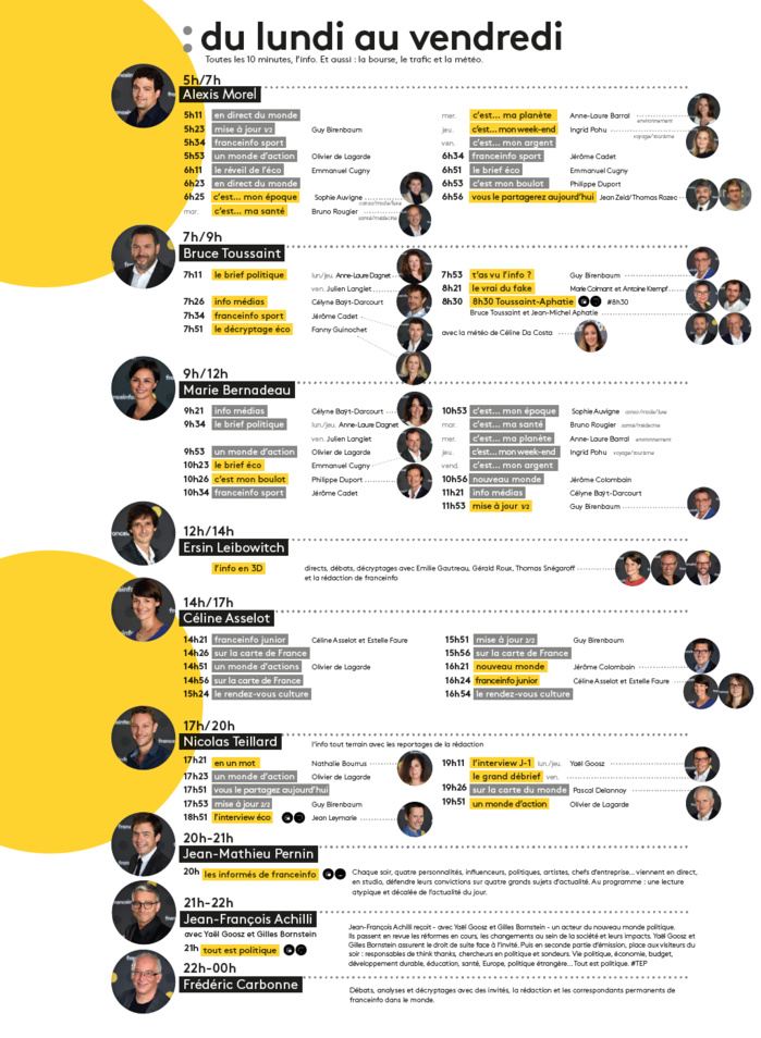 Une rentrée en force pour franceinfo Une rentrée en force pour franceinfo