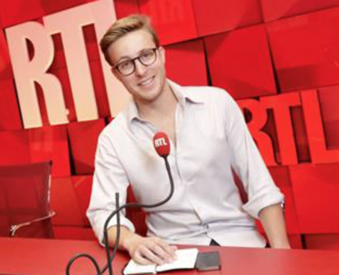 Julien Sellier le lève-tôt de RTL