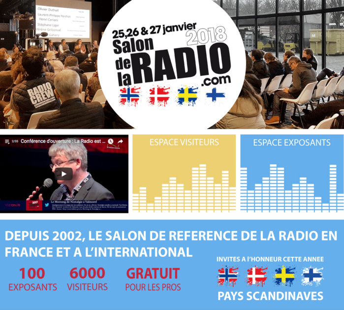 Un nouveau site web pour le Salon de la Radio Un nouveau site web pour le Salon de la Radio
