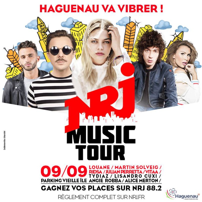 Le NRJ Music Tour fait étape à Haguenau