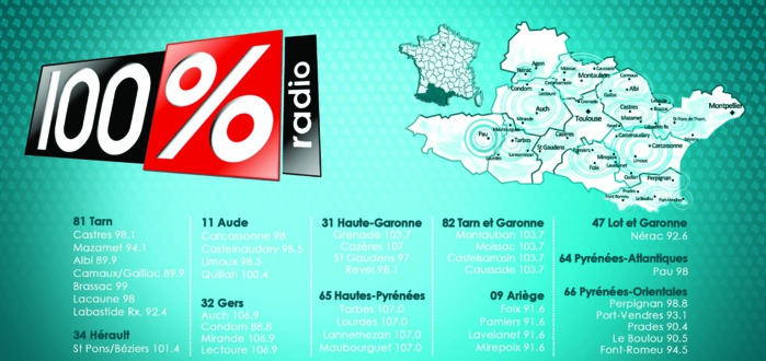 100% : première radio indépendante d’Occitanie 100% : première radio indépendante d’Occitanie