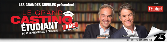 Nouveau casting chez les Grandes Gueules Nouveau casting chez les Grandes Gueules