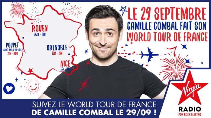 Un nouveau "World Tour de France" pour Camille Combal Un nouveau "World Tour de France" pour Camille Combal
