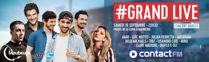 Un nouveau "Grand Live" organisé par Contact FM Un nouveau "Grand Live" organisé par Contact FM
