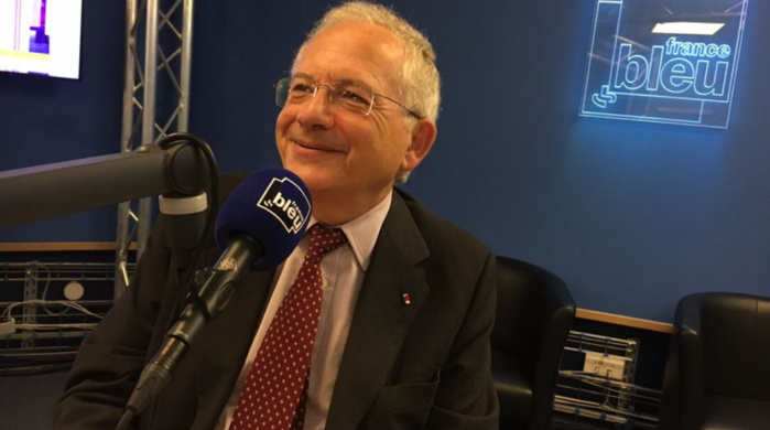 Le président du CSA, Olivier Schrameck, à Toulouse pour parler radio et télé locale. © Radio France - Alban Forlot
