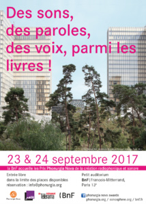 Phonurgia Nova Awards 2017 : des paroles et des sons Phonurgia Nova Awards 2017 : des paroles et des sons