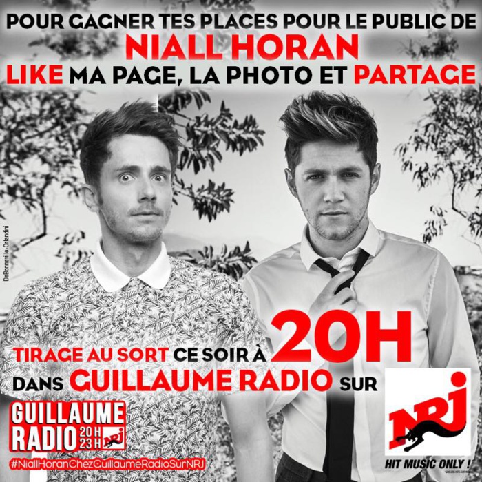 Niall Horan chez "Guillaume Radio" sur NRJ