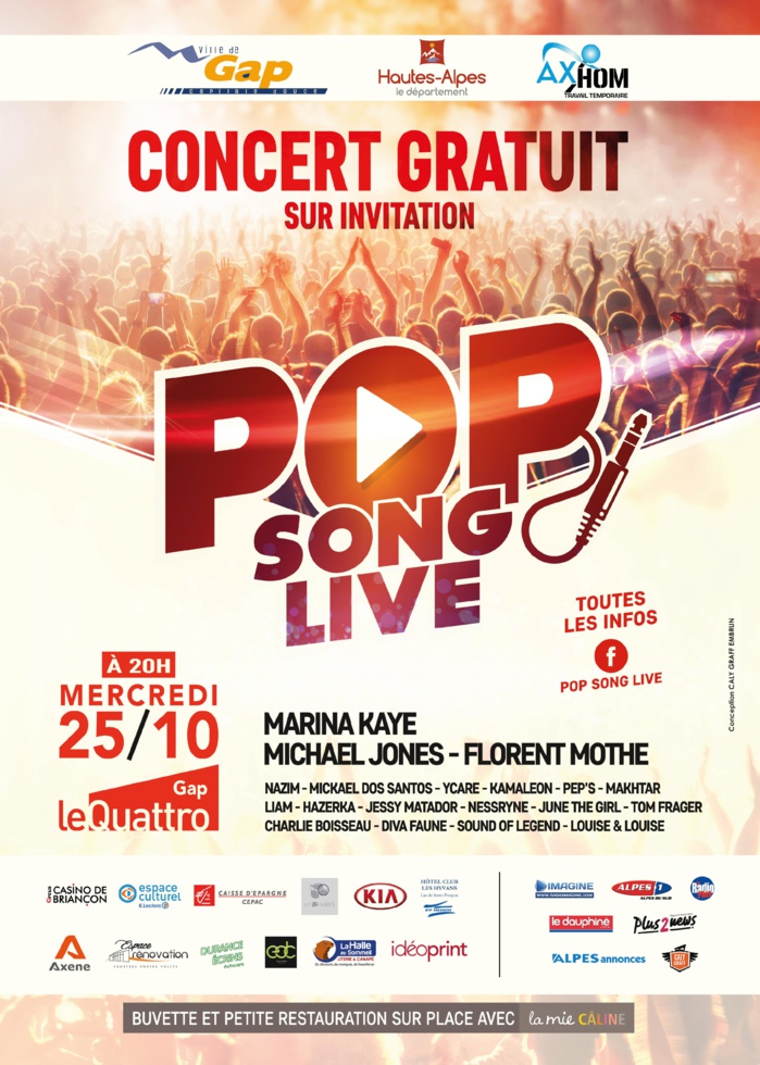 Plusieurs radios préparent un "Pop Song Live" Plusieurs radios préparent un "Pop Song Live"