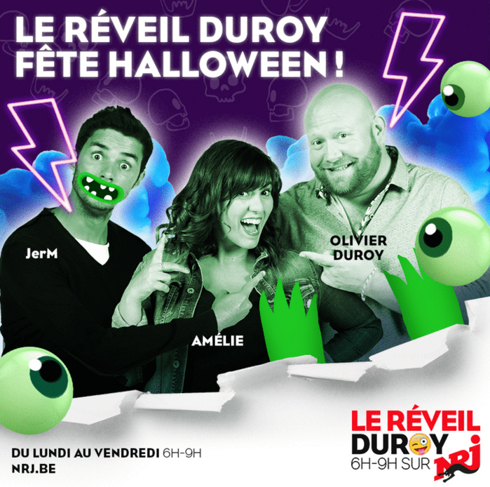 NRJ Belgique : la matinale fête Halloween