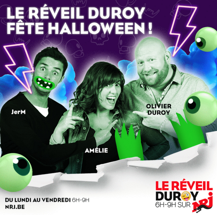 NRJ Belgique : la matinale fête Halloween NRJ Belgique : la matinale fête Halloween