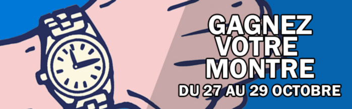 Une montre France Bleu pour le changement d'heure