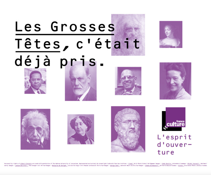 Pour France Culture : "Les Grosses Têtes, c’était déjà pris" Pour France Culture : "Les Grosses Têtes, c’était déjà pris"