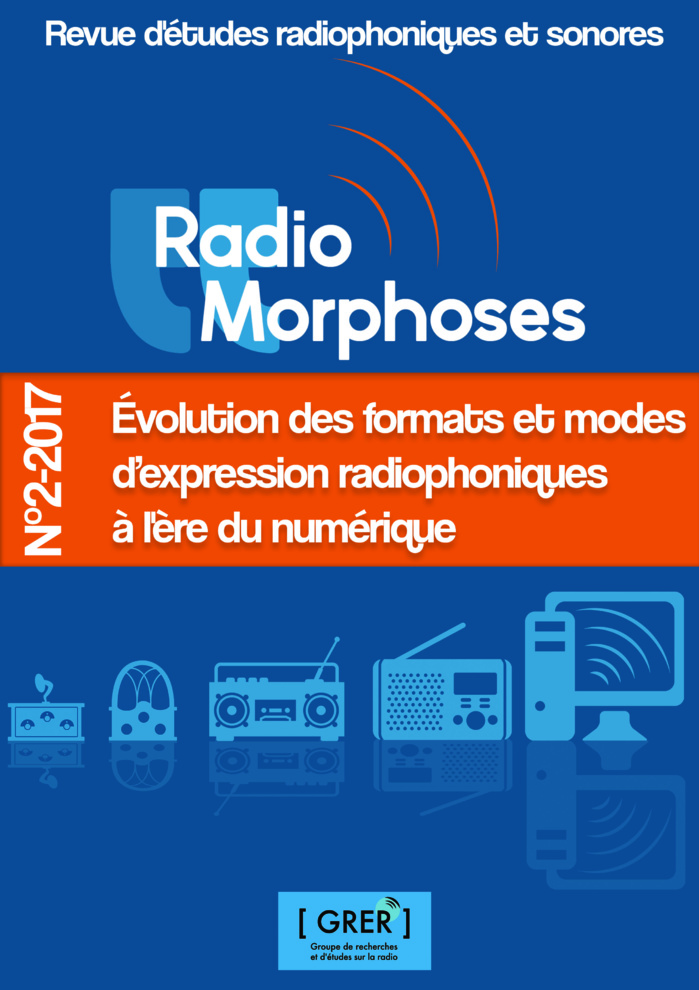 Nouveau numéro de la revue RadioMorphoses Nouveau numéro de la revue RadioMorphoses