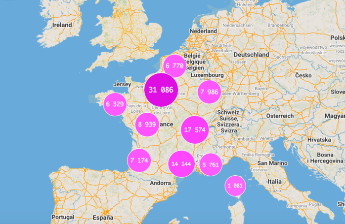 Plus de 37 500 sites 4G autorisés par l’ANFR en France Plus de 37 500 sites 4G autorisés par l’ANFR en France