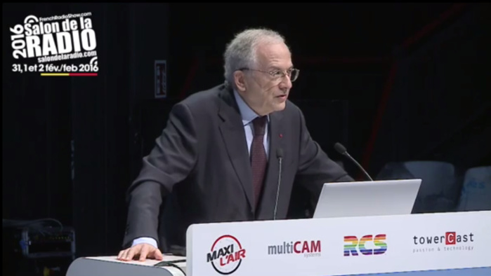 Olivier Schrameck au Salon de la Radio en 2016 Olivier Schrameck au Salon de la Radio en 2016