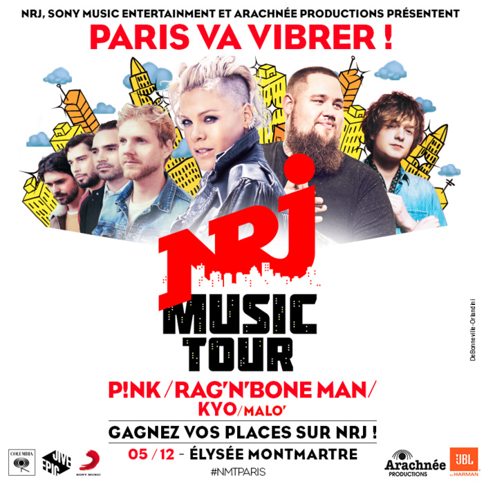 NRJ organise un "NRJ Music Tour" à Paris NRJ organise un "NRJ Music Tour" à Paris