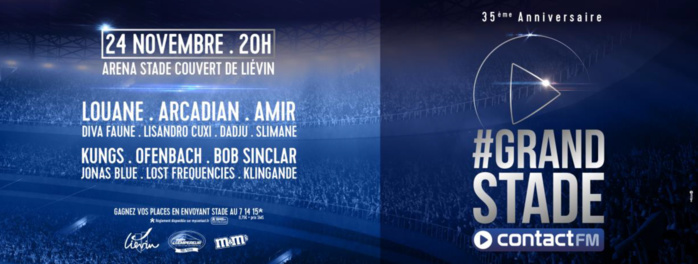 Contact FM : un concert pour les 35 ans de la radio Contact FM : un concert pour les 35 ans de la radio