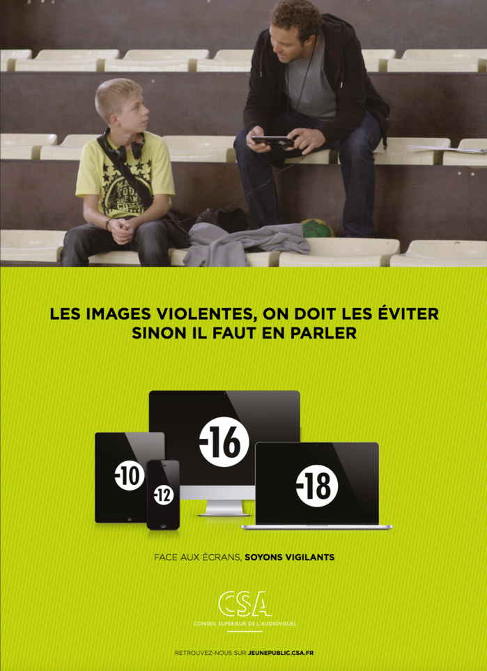 Nouvelle campagne sur la protection du jeune public Nouvelle campagne sur la protection du jeune public
