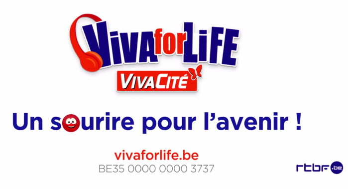 La RTBF lance sa campagne pour Viva for Life
