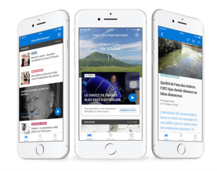 L’application France Bleu fait peau neuve L’application France Bleu fait peau neuve