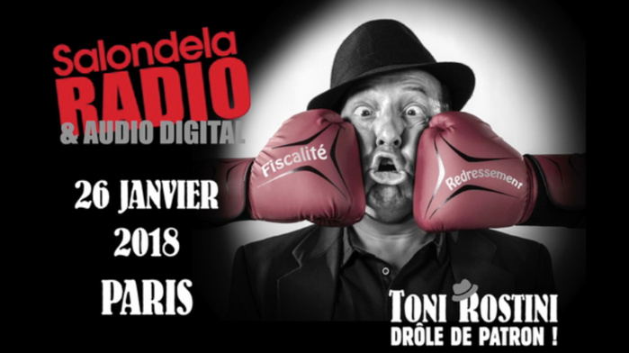 Bruno Rost sera "Toni Rostini" au Salon de la Radio Bruno Rost sera "Toni Rostini" au Salon de la Radio