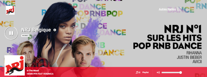 NRJ Belgique rejoint la plateforme Radioplayer.be NRJ Belgique rejoint la plateforme Radioplayer.be