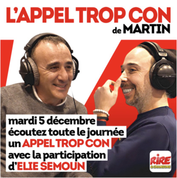 Un "Appel Trop Con" sur Rire & Chansons Un "Appel Trop Con" sur Rire & Chansons
