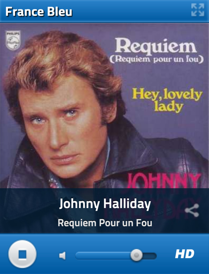 Pour écouter la webradio dédiée à Johnny Hallyday, cliquez ICI