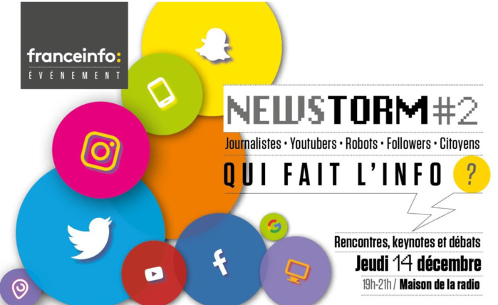 "Newstorm" : un événement dédié à l’info et à l’innovation "Newstorm" : un événement dédié à l’info et à l’innovation