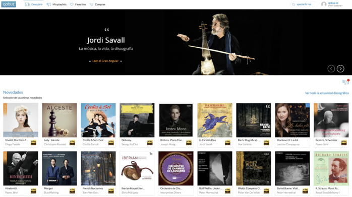 Qobuz, maintenant en Italie et en Espagne Qobuz, maintenant en Italie et en Espagne